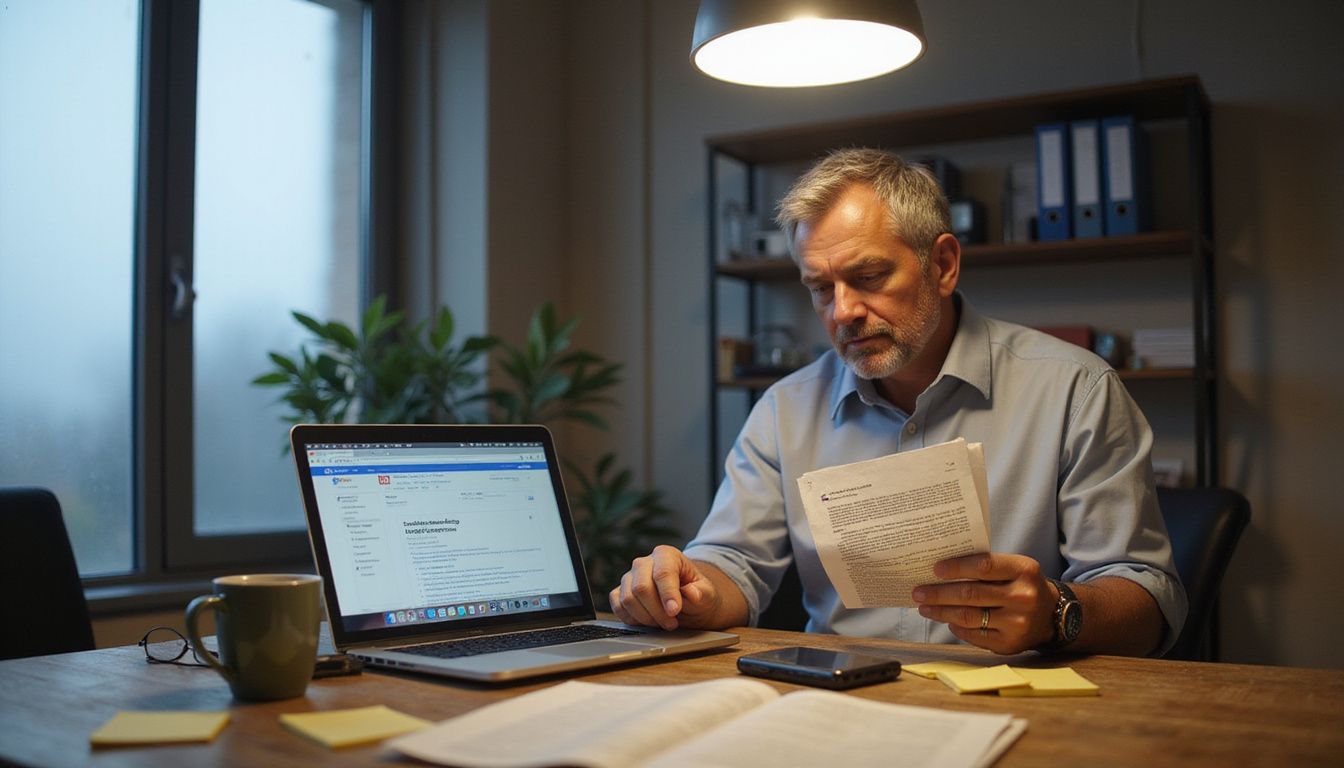 A frustrated man struggles with managing multiple digital subscriptions.